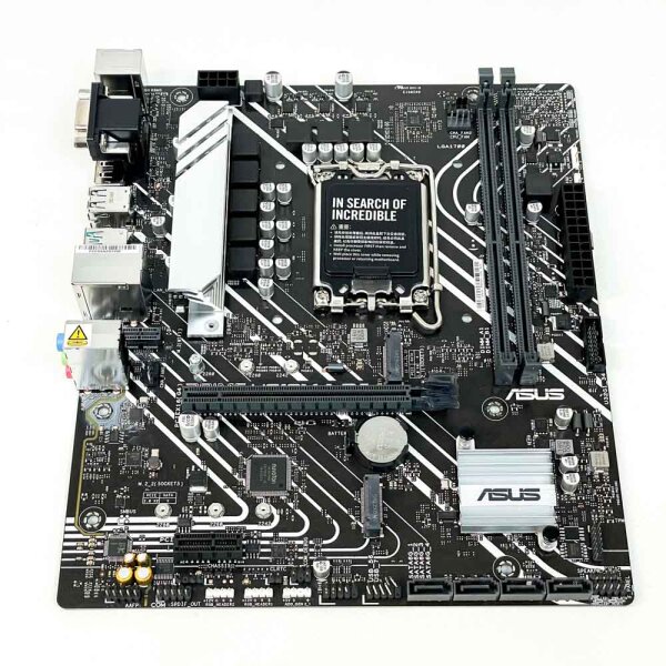 ASUS Prime A620M-K Mainboard, Micro-ATX, AM5 Sockel, Ryzen 7000 Support, DDR5, PCIe 4.0, BIOS Flashback, USB 3.2, Aura Sync