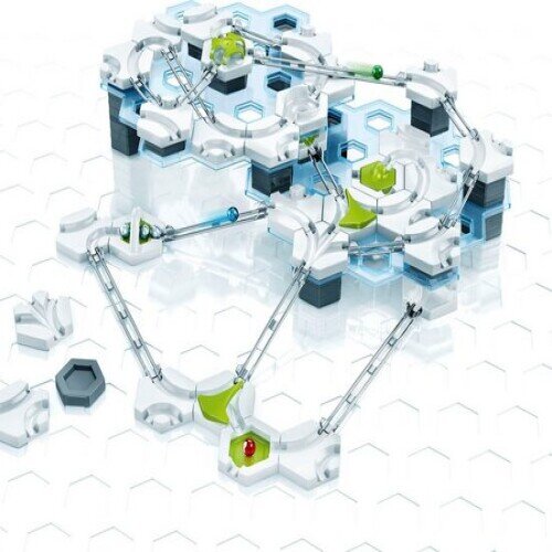 Ravensburger GraviTrax Starter Set, 124 pieces, marble run, interactive construction game, STEM learning toy