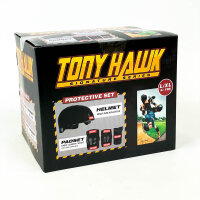 Tony Hawk Signature Series L/XL Protector Set, Protective Gear Set for Skateboards, Scooters & Inline Skates, Knee, Elbow & Wrist Guards