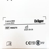 Dräger X-plore 5500 R55270 full face mask, respirator with P3 R filter, effective protection against fine dust and particles
