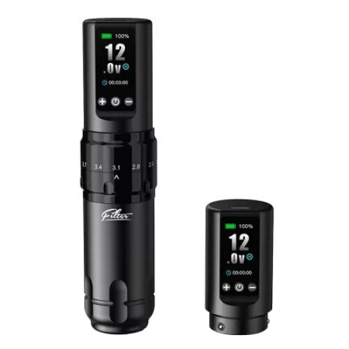 Filter X30 Wireless Tattoo Pen, cordless tattoo machine, lightweight tattoo pen device, rechargeable, precise control