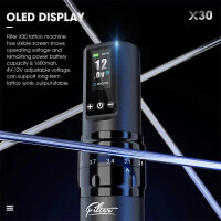 Filter X30 Wireless Tattoo Pen, cordless tattoo machine, lightweight tattoo pen device, rechargeable, precise control