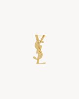 Saint Laurent Cassandre, gold-tone metal threader...