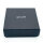 Saint Laurent Cassandre, goldfarbene Metall-Threader-Ohrringe, elegantes Design, Logo-Detail, modischer Schmuck