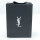 Saint Laurent Cassandre, goldfarbene Metall-Threader-Ohrringe, elegantes Design, Logo-Detail, modischer Schmuck