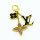 Louis Vuitton Fleur de Monogram, gold-tone key & bag charm, iconic floral design, elegant accessory