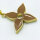 Louis Vuitton Fleur de Monogram, gold-tone key & bag charm, iconic floral design, elegant accessory
