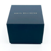 Daniel Wellington DW00100646, Iconic Chronograph, 42mm, Unisex Armbanduhr, Edelstahlgehäuse, Lederarmband, Quarzwerk