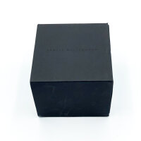 Daniel Wellington DW00100646, Iconic Chronograph, 42mm, Unisex Armbanduhr, Edelstahlgehäuse, Lederarmband, Quarzwerk