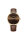 Burker Watches Ruby Petite Gold Ladies Wristwatch, Ruby Petite model, gold-tone case, brown leather strap, elegant design