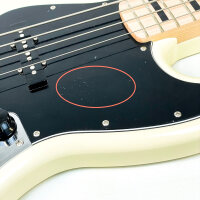 Squier Jazz Bass CYKK24003951, E-Bass Gitarre, 4-Saiter, Ahornhals, zwei Single-Coil-Tonabnehmer, Vintage-Design