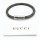 Gucci GG Supreme Armband, Modell GG Supreme, Schmuck, silberfarben, GG Muster, verstellbar, elegantes Design