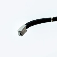 Fayendra PDLB02 bracelet, black, elegant jewelry bracelet, fashionable, suitable for everyday wear, for women and men