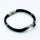 Fayendra PDLB02 bracelet, black, elegant jewelry bracelet, fashionable, suitable for everyday wear, for women and men