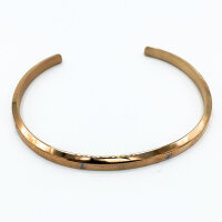Daniel Wellington Classic Bracelet L, bangle, rose gold, double-plated 316L stainless steel, elegant design