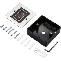 Sygonix Ebutton 3 door opener control unit, flush-mounted/surface-mounted, 12/24 V DC, control unit for electric door openers