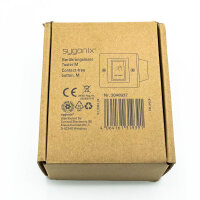 Sygonix Ebutton 3 door opener control unit, flush-mounted/surface-mounted, 12/24 V DC, control unit for electric door openers