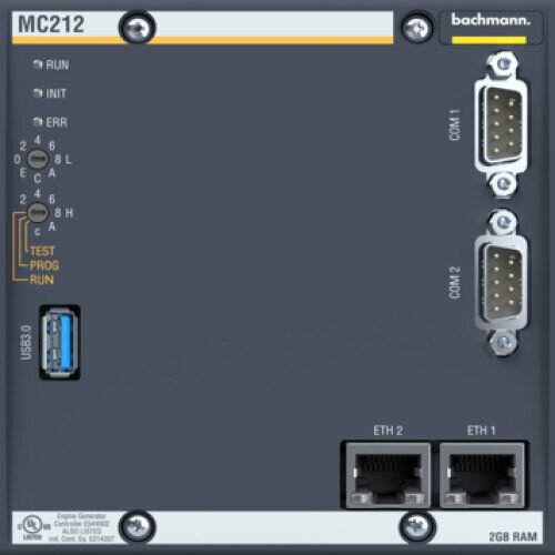 Bachmann MC212, 408270.024, Industrie-Controller CPU-Modul, 2GB RAM, 4GB CFast, USB 3.0, Ethernet, COM-Schnittstelle