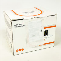 Liene Amber M110 Mini Photo Printer, Dye-Sublimation, Bluetooth, incl. 60 Photo Papers 10x15 cm, 20 Self-Adhesive Photos, 2 Color Ribbons, for iOS & Android
