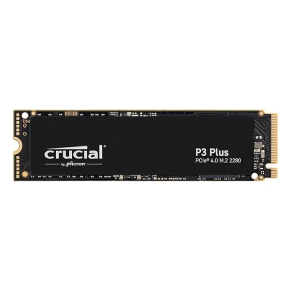 Crucial P3 Plus CT1000P3PSSD801, 1TB M.2 PCIe 4.0 NVMe SSD, up to 5000 MB/s read, 3600 MB/s write, for laptop & desktop