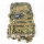 Mil-Tec US Assault Pack NOS 16 Tagesrucksack, Woodland Arid Camouflage, 20L, robust, 100% Polyester, MOLLE-System, gepolsterte Schultergurte