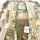 Mil-Tec US Assault Pack NOS 16 Tagesrucksack, Woodland Arid Camouflage, 20L, robust, 100% Polyester, MOLLE-System, gepolsterte Schultergurte