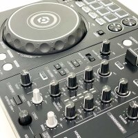 Pioneer DJ DDJ-400, 2-Kanal DJ-Controller, Schwarz, für rekordbox, mit Performance Pads und Jogwheels