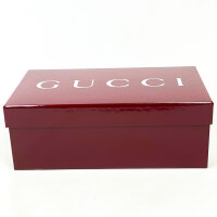 Gucci mens moccasin AAFU2, size 42, dark blue leather, web detail, elegant slipper