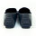 Gucci mens moccasin AAFU2, size 44, dark blue leather, web detail, elegant slipper