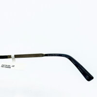 Davidoff DATS120-02 Mens Sunglasses, 56 mm lenses, 18 mm bridge, 145 mm temples, gold-tone, blue lenses