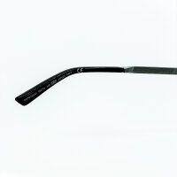Davidoff DATS120-01 mens sunglasses, silver-colored, 56 mm lenses, 18 mm bridge, 145 mm temples, smoke grey lenses