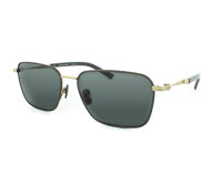 Davidoff DATS104-02 Mens Sunglasses, 57mm lens width, 16mm bridge, 145mm temples, black, smoke grey lenses