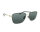 Davidoff DATS104-02 Mens Sunglasses, 57mm lens width, 16mm bridge, 145mm temples, black, smoke grey lenses