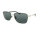 Davidoff DATS104-02 Mens Sunglasses, 57mm lens width, 16mm bridge, 145mm temples, black, smoke grey lenses