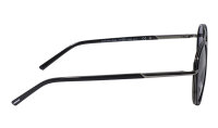 Davidoff DAPS129-01 Herren-Sonnenbrille, 52mm Gläser, 22mm Steg, 145mm Bügel, schwarz, rauchgraue Verlaufsgläser