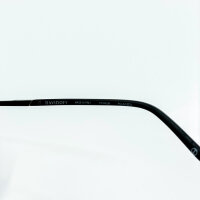 Davidoff DAPS129-01 Herren-Sonnenbrille, 52mm Gläser, 22mm Steg, 145mm Bügel, schwarz, rauchgraue Verlaufsgläser