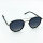 Davidoff DAPS129-01 Herren-Sonnenbrille, 52mm Gläser, 22mm Steg, 145mm Bügel, schwarz, rauchgraue Verlaufsgläser