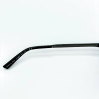 Davidoff DATS121-03 Herren-Sonnenbrille, 55 mm Gläser, 20 mm Steg, 145 mm Bügel, schwarz, blaue Verlaufsgläser