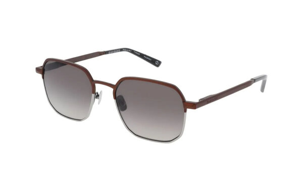 Davidoff DATS121-02 sunglasses, 55mm lenses, 20mm bridge, 145mm temples, dark brown, smoke grey gradient lenses