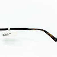 Davidoff DATS121-01 Herren-Sonnenbrille, 55mm Gläser, 20mm Steg, 145mm Bügel, Gunmetal dunkel, braune Verlaufsgläser
