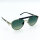 Davidoff DATS112-03 Herren-Sonnenbrille, 52 mm Gläser, 18 mm Steg, 145 mm Bügel, goldfarben, grüne Verlaufsgläser