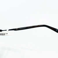 Davidoff DATS113-03 Herren-Sonnenbrille, 56mm Gläser, 17mm Steg, 150mm Bügel, schwarz, braune Verlaufsgläser