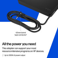 HP 330W Smart AC Adapter TPN-LA32, Netzteil, Ladegerät, Adapterkabel, für HP Laptops, hohe Leistung