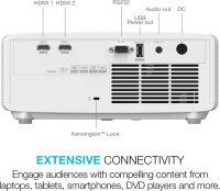 Optoma GT2000HDR projector, DLP, 3500 ANSI lumens, Full HD 1080p, 3D-capable, short throw, HDR support