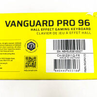 Corsair Vanguard PRO 96 Gaming Keyboard, Wired, FR QWERTY, 96%, Hall Effect, 8000 Hz, Rapid Trigger, Stream Deck