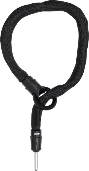 ABUS IvyTex 6KS/85 chain adapter, bicycle lock, 6 mm thick chain, dirt and moisture-repellent coating
