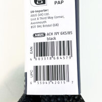 ABUS IvyTex 6KS/85 chain adapter, bicycle lock, 6 mm thick chain, dirt and moisture-repellent coating