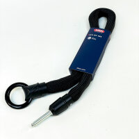 ABUS IvyTex 6KS/85 chain adapter, bicycle lock, 6 mm thick chain, dirt and moisture-repellent coating