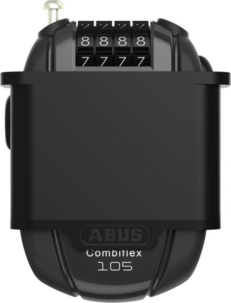 ABUS Combiflex Rest 105+ CHR cable lock – combination lock for skis, helmets, strollers, luggage, flexible, compact