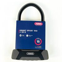 ABUS Granit XPlus 540 U-lock, 230 mm, SH B holder, XPlus cylinder, security level 15, bicycle lock